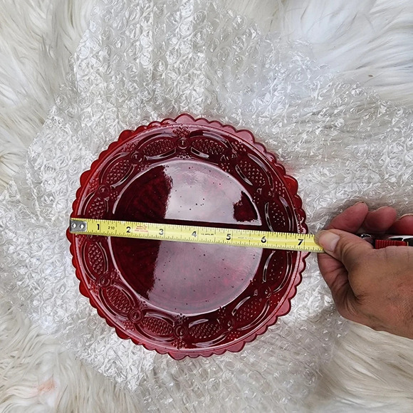 Avon‎ Cape Cod Cranberry dessert plates 4 - Picture 6 of 7